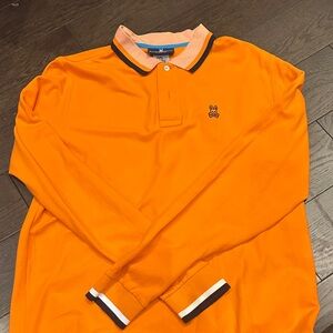 Men's Orange Polo Shirt